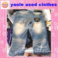 second hand clothes 3/4 jean pants used clothing from usa